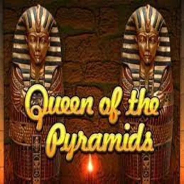 Queen of the Pyramids logo by Playtech at Sankra Casino