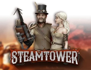 Official Slots logo: Steam Tower Slot by NetEnt at Sankra Casino